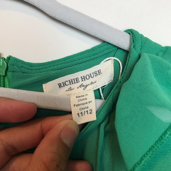 $5 CLEAR OUT SALE KIDS Richie House Los Angeles Pleated Dress - Picture 4 of 13
